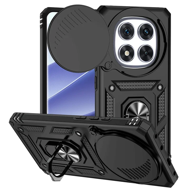 Phone Kickstand Ring - Shockproof Armor Phone Case For POCO