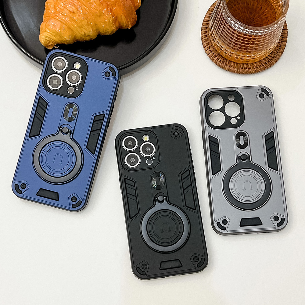 Phone Kickstand Ring - Magnetic Ring Kickstand Phone Case For