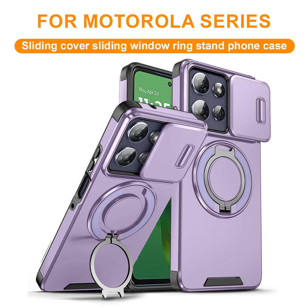Phone Kickstand Ring - Magnetic Rugged Phone Case For Moto