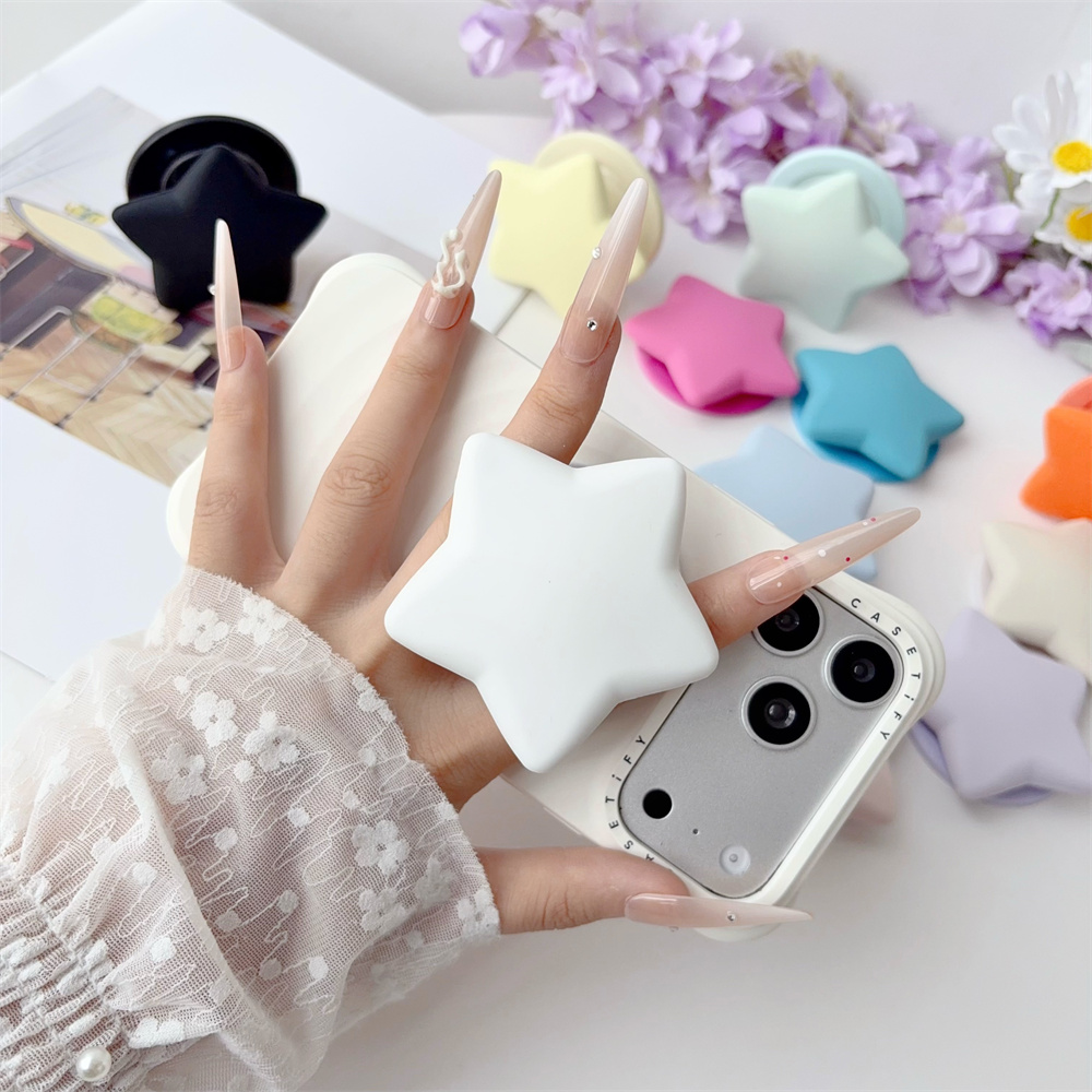 Pop Socket Grip - Cute Star Magnetic Popsocket Phone Holder