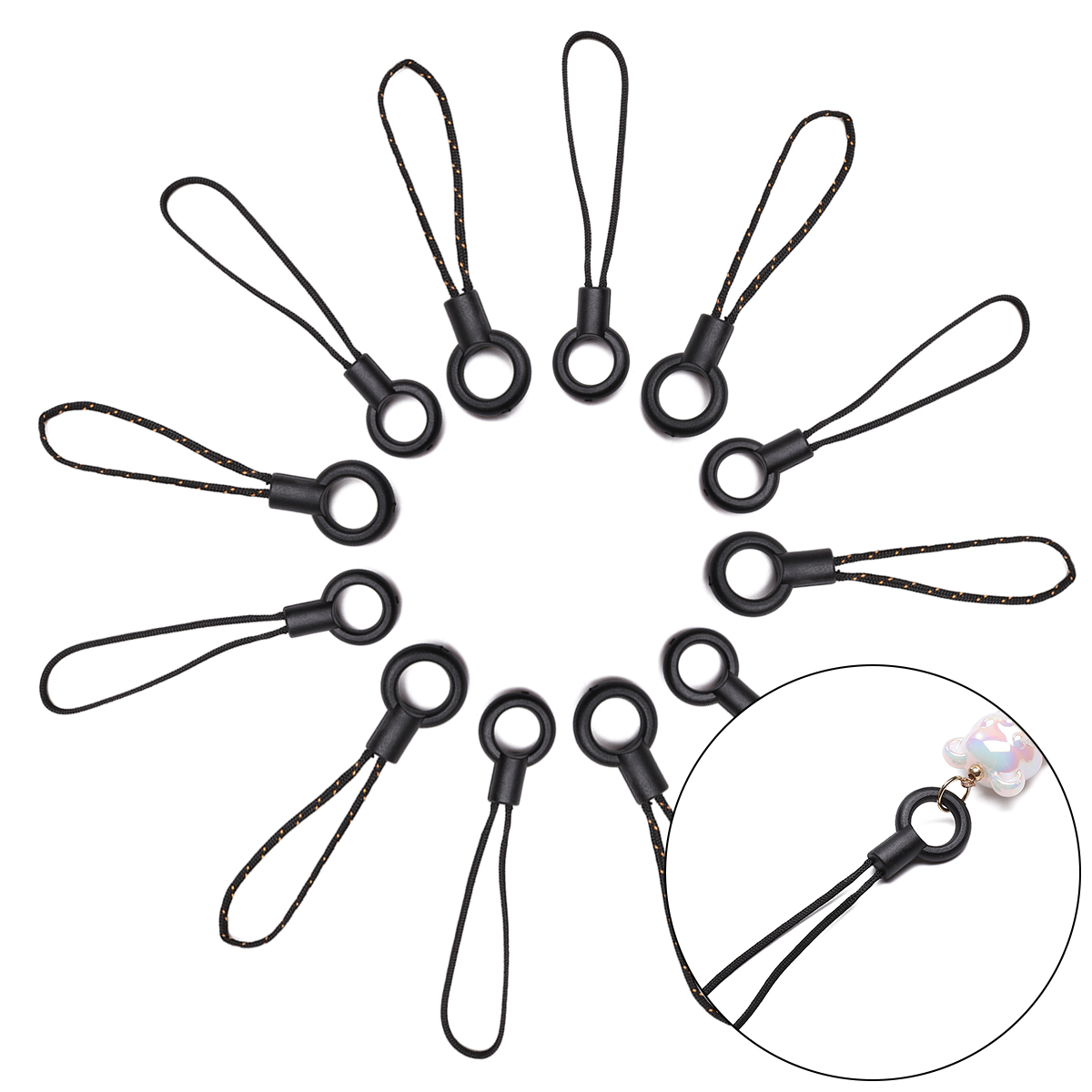 2Pcs 6/7cm Lanyard Cords Keych - Phone Accessories Hanger review and price