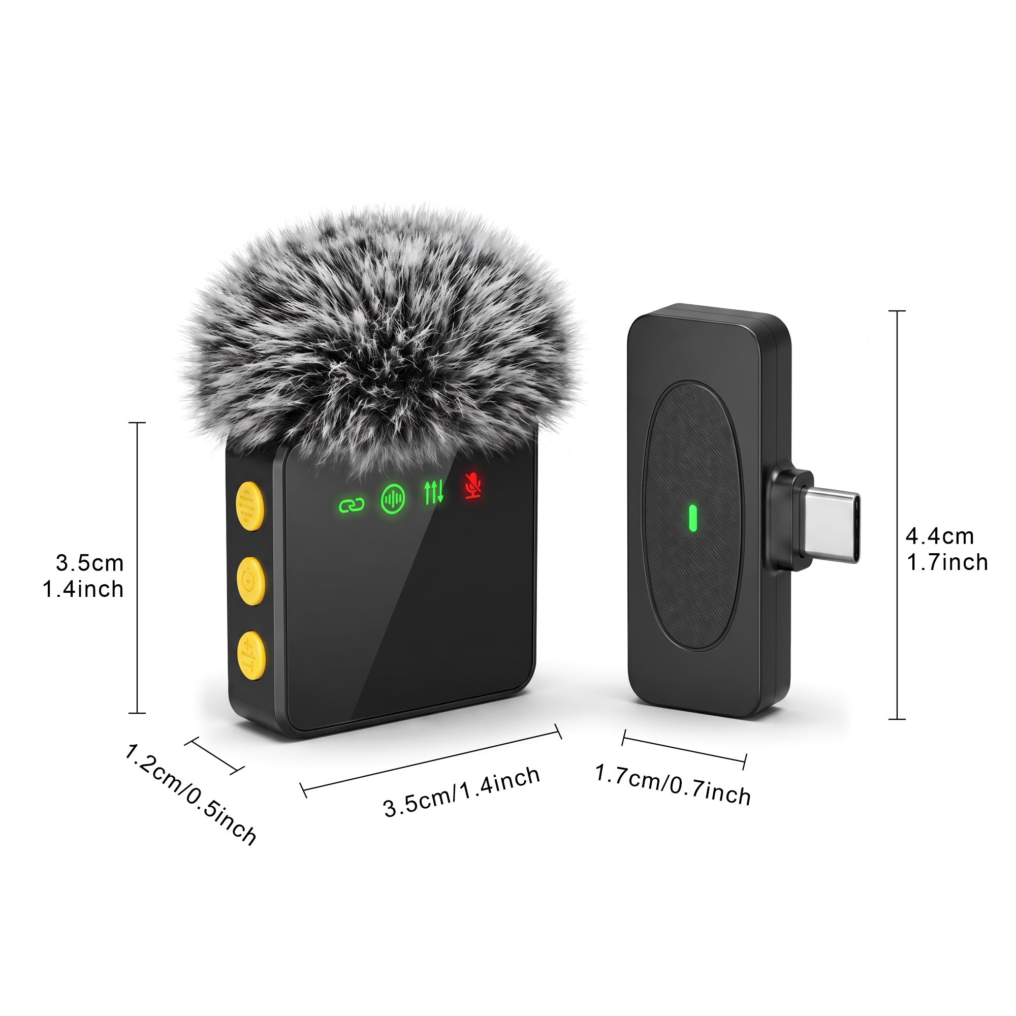 New Wireless Lavalier Micropho - Type C Adapter review and price