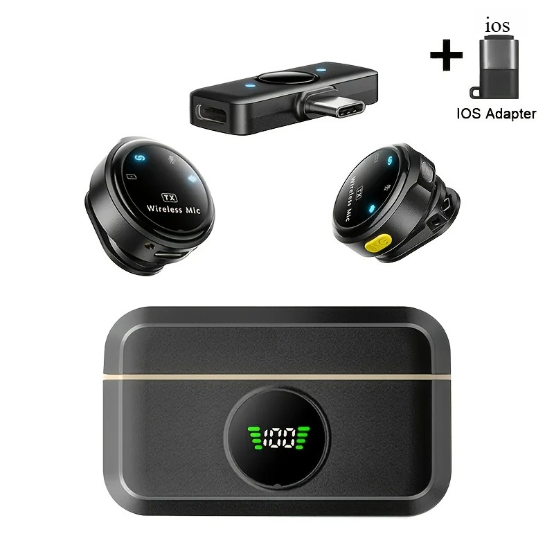 Wireless Lavalier Microphone f - Type C Adapter review and price