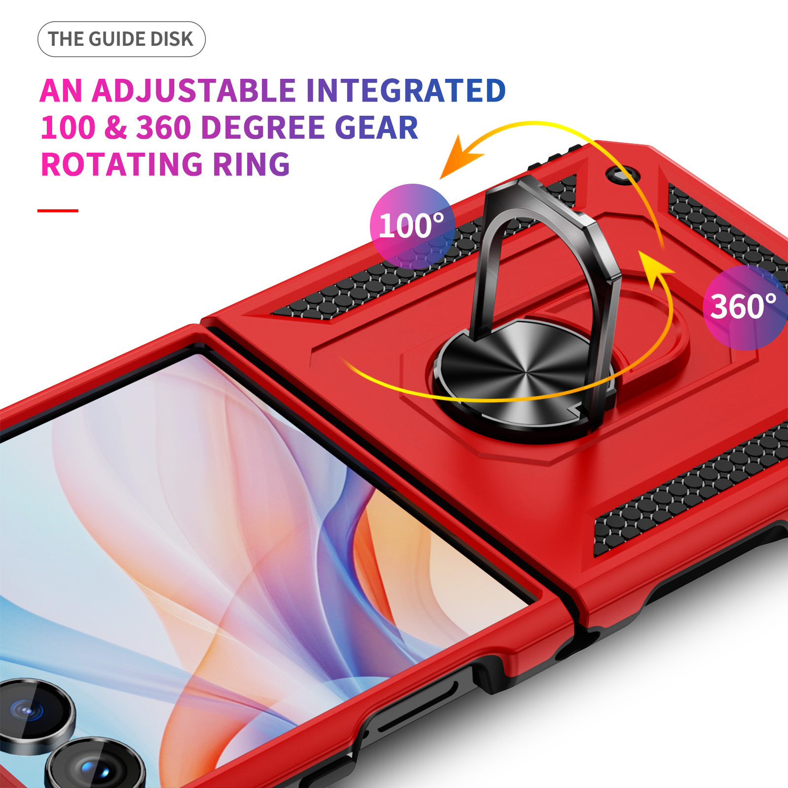 Military-grade Shockproof Phon - Phone Kickstand Ring review and price