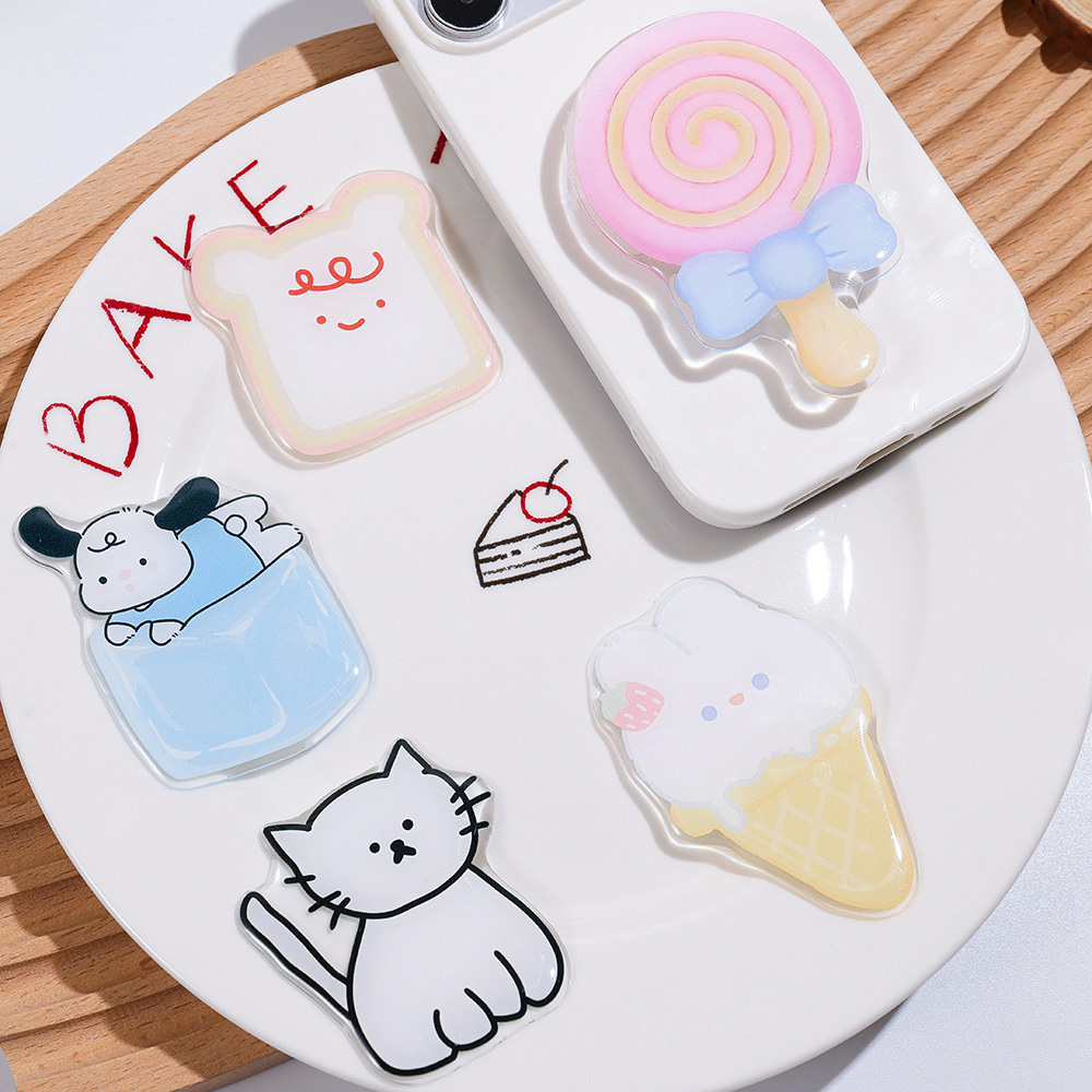 Cute Cartoon Grip Tok Acrylic  - Pop Socket Grip review and price