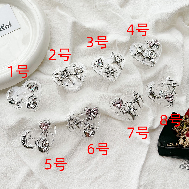Clear Heart Phone Grip Holder  - Phone Accessories Items review and price