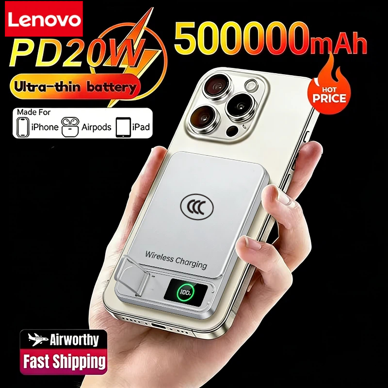 Lenovo CCC 10000mAh Slim Origi - Power Bank Slim review and price