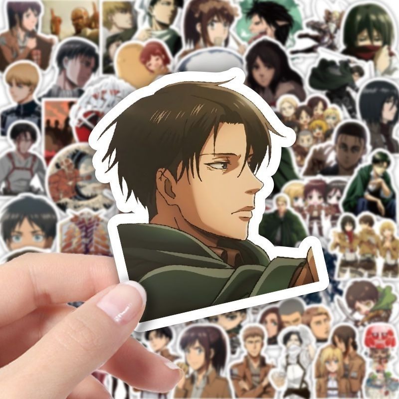 60Pcs Attack on Titan Anime St - Phone Accessories Items review and price
