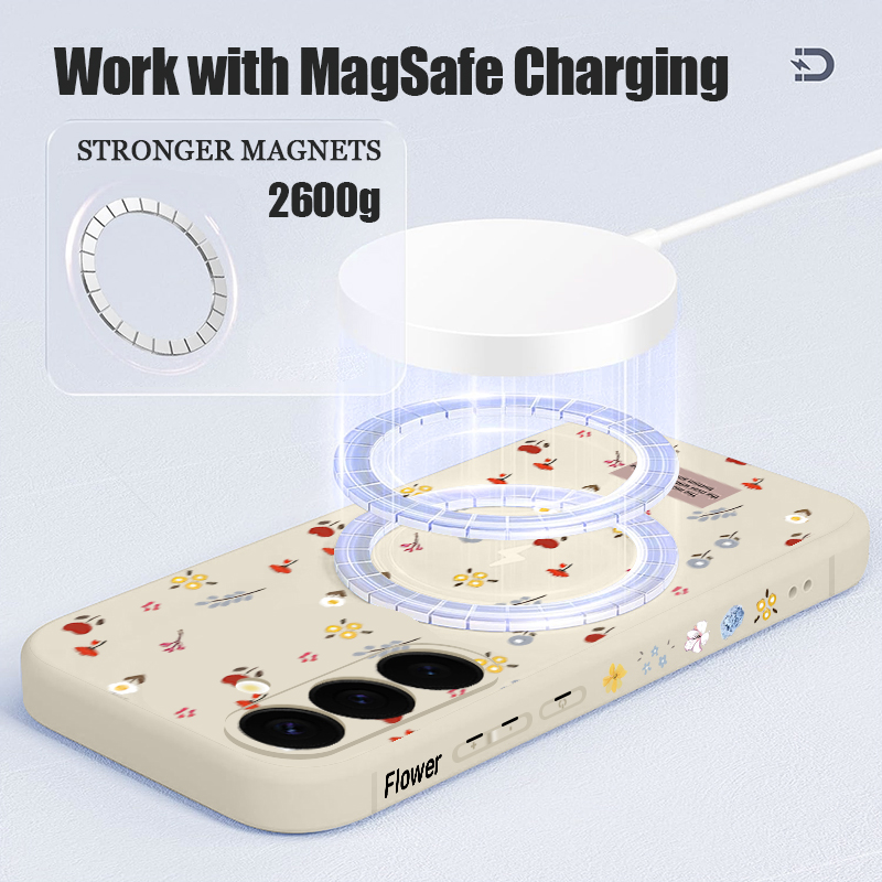 Little Flower Magnetic Case Fo - Magsafe Wireless Charger review and price