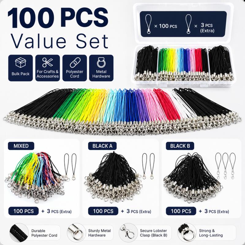 100pcs Lanyard Lariat Cords Lo - Phone Accessories Hanger review and price