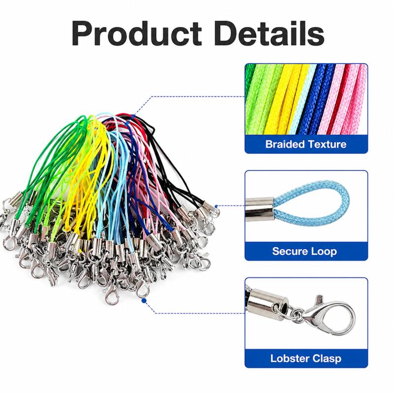 100pcs Lanyard Lariat Cords Lo - Phone Accessories Hanger review and price