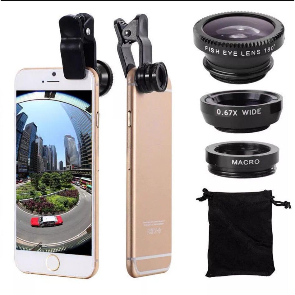 3-in-1 Clip-On Phone Camera Le - Phone Accessories For Content Creators review and price