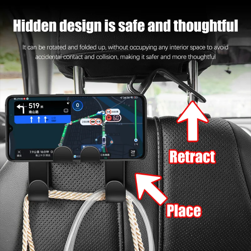Double Head Phone Hanger 1/2pc - Phone Accessories Hanger review and price