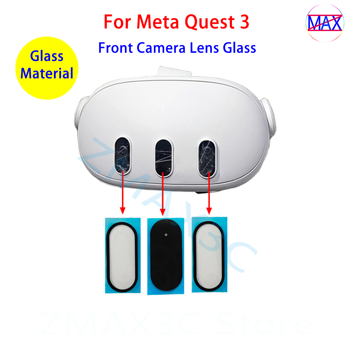 For Meta Quest 3 VR Headset Ca - Lens Camera Clip review and price