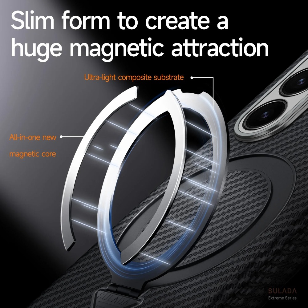 Business Carbon Fibre Magnetic - Phone Kickstand Ring review and price