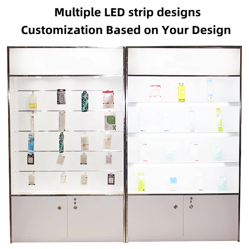 Custom Modern Boutique Display - Phone Accessories Cabinet review and price