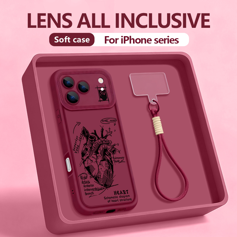 Creative Heart Model Pattern L - Lanyard Phone Strap review and price