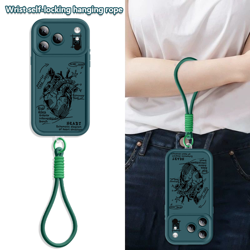 Creative Heart Model Pattern L - Lanyard Phone Strap review and price