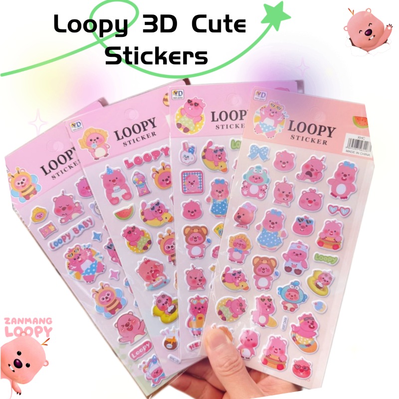 New Pororo Anime Cute Loopy 3D - Phone Accessories Items review and price