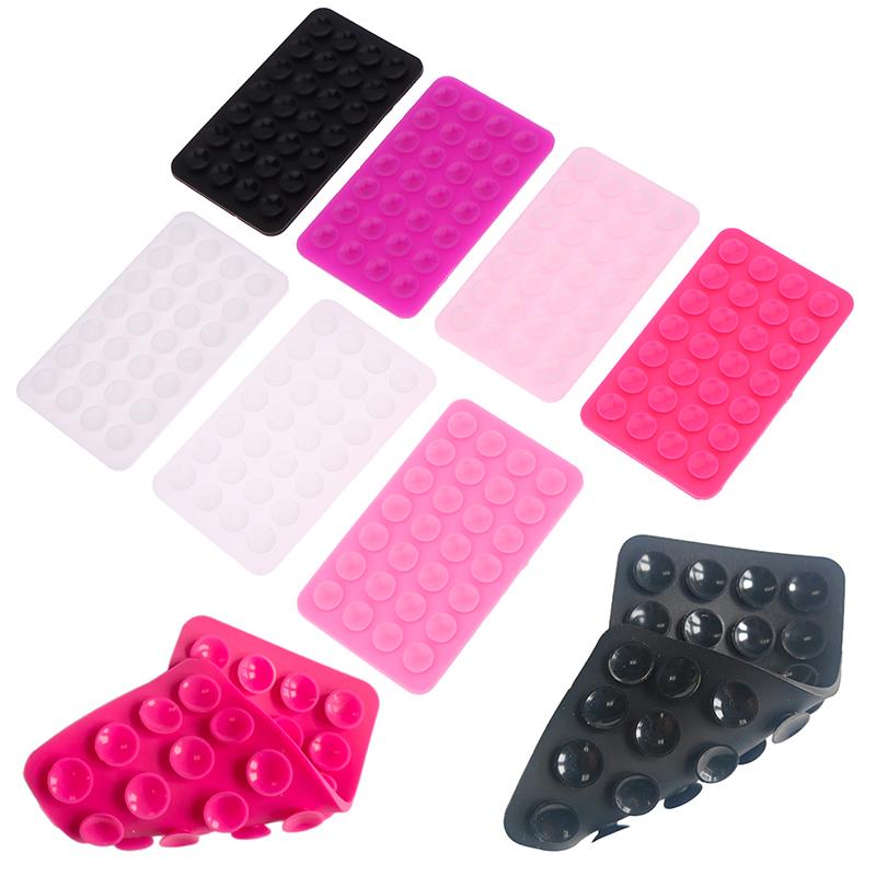 1PC Double Sided Silicone Suct - Phone Accessories Items review and price