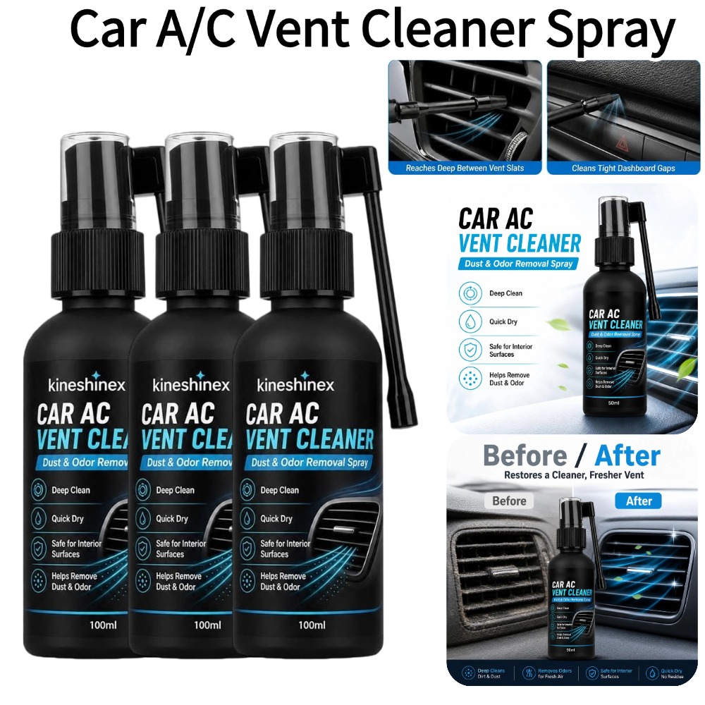 Car Air Conditioner Vent Clean - Screen Cleaner Spray review and price