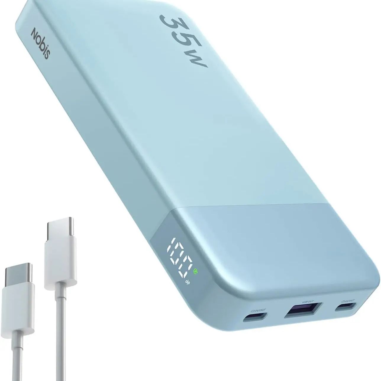 NOBIS N3510 Slim Power Bank 10 - Power Bank Slim review and price