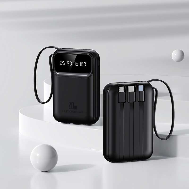 50000mAh 4 In1 Built-in Cable  - Power Bank Slim review and price