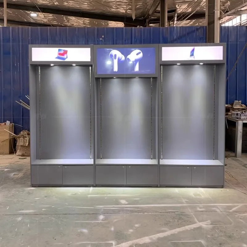 custom.High Quality Mobile Sho - Phone Accessories Cabinet review and price