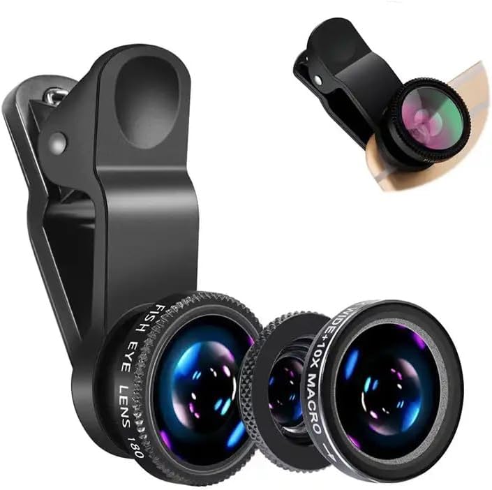 3in1 Fisheye Wide Angle Micro  - Lens Camera Clip review and price