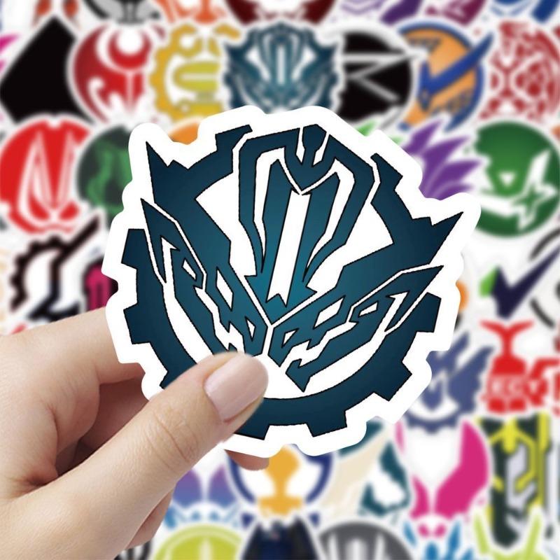 60 Sheets Kamen Rider Logo Sti - Phone Accessories Items review and price