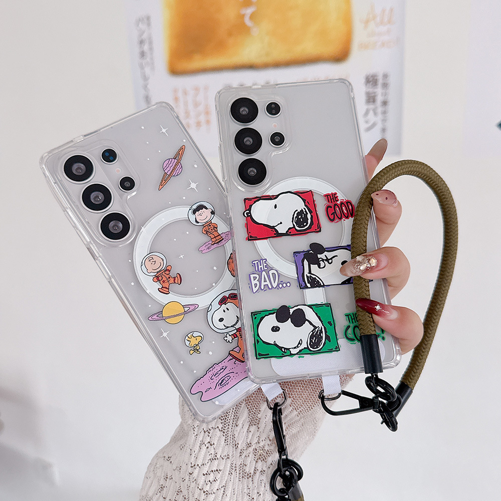 Cute Cartoon Snoopy Charlie Br - Magsafe Wireless Charger review and price